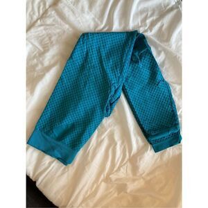 Salomon teal‎ leggings size large (C14)